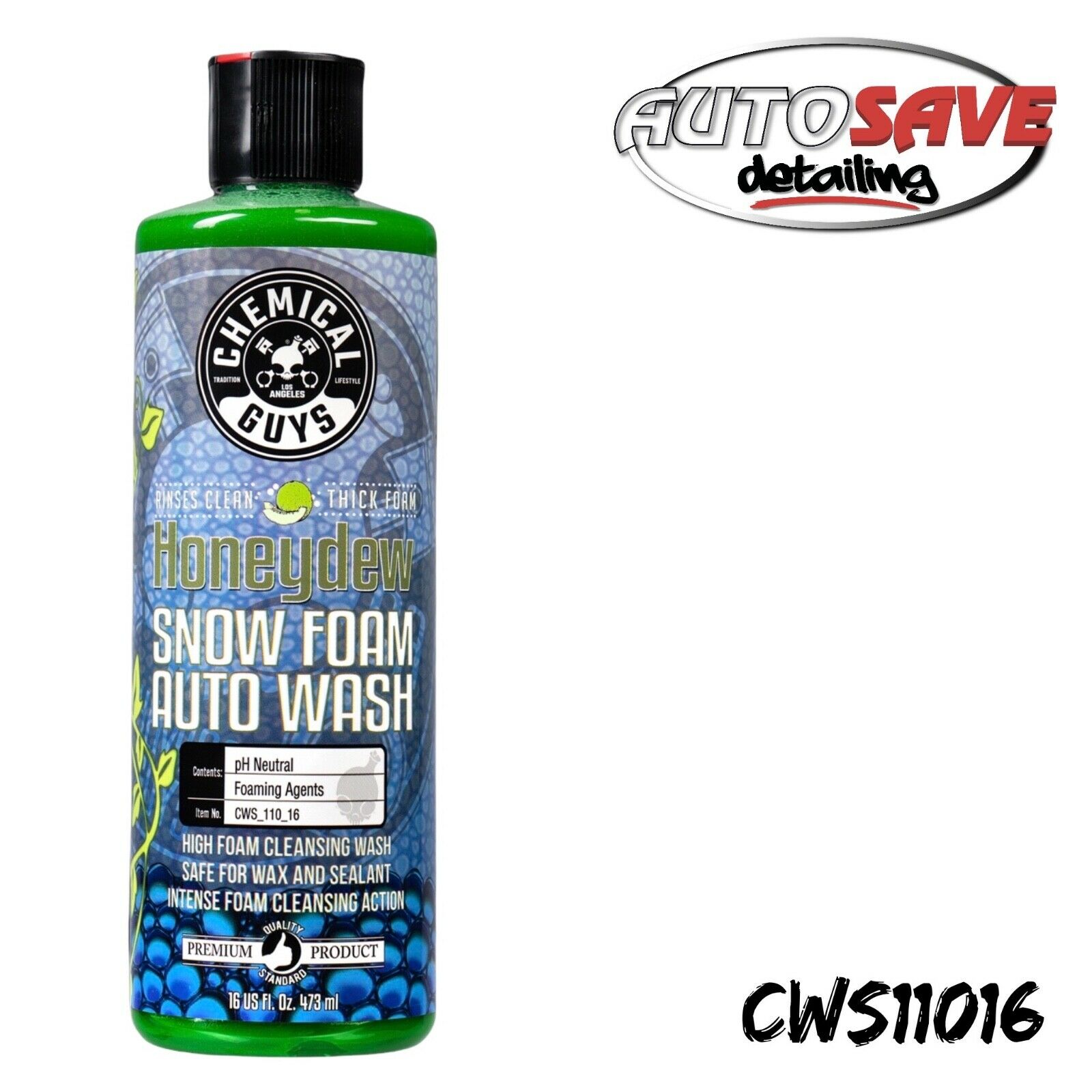 Chemical Guys | Blueberry Snow Foam Auto Wash (16oz)