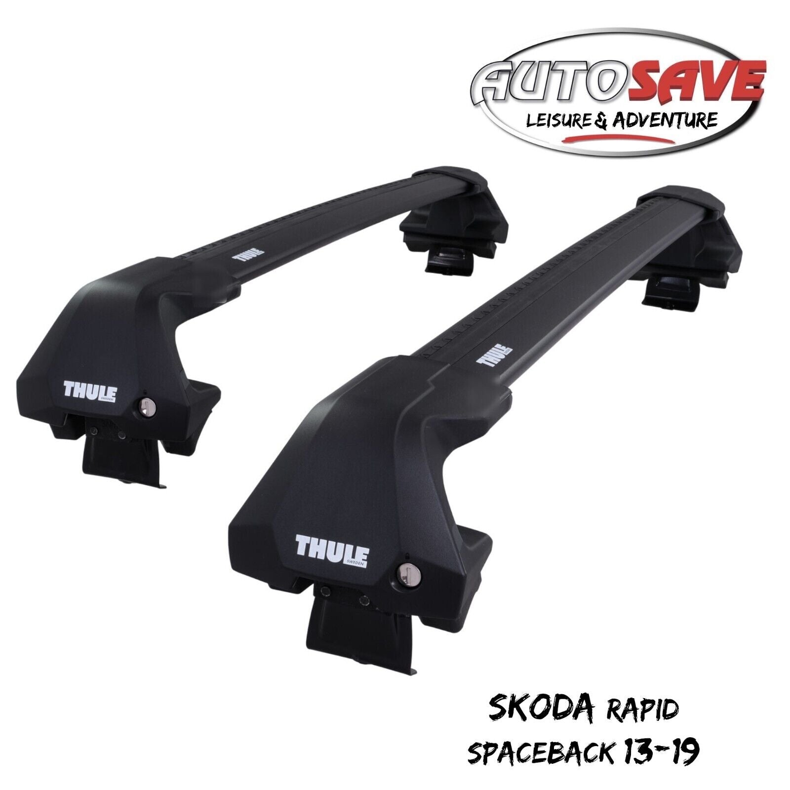 Skoda rapid spaceback roof bars sale