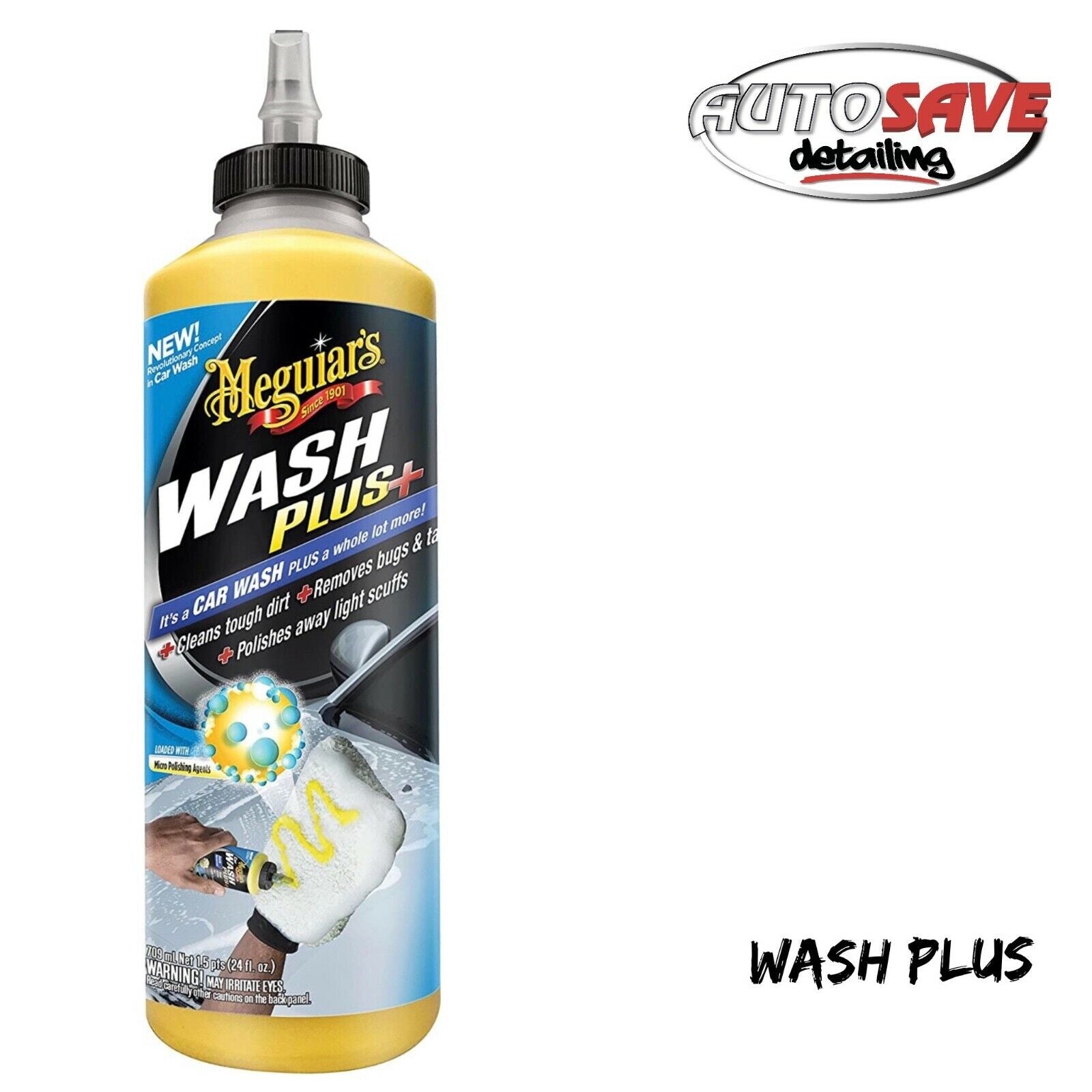 Ultimate Wash And Wax 1.4L Car Shampoo Car Care Cleaning