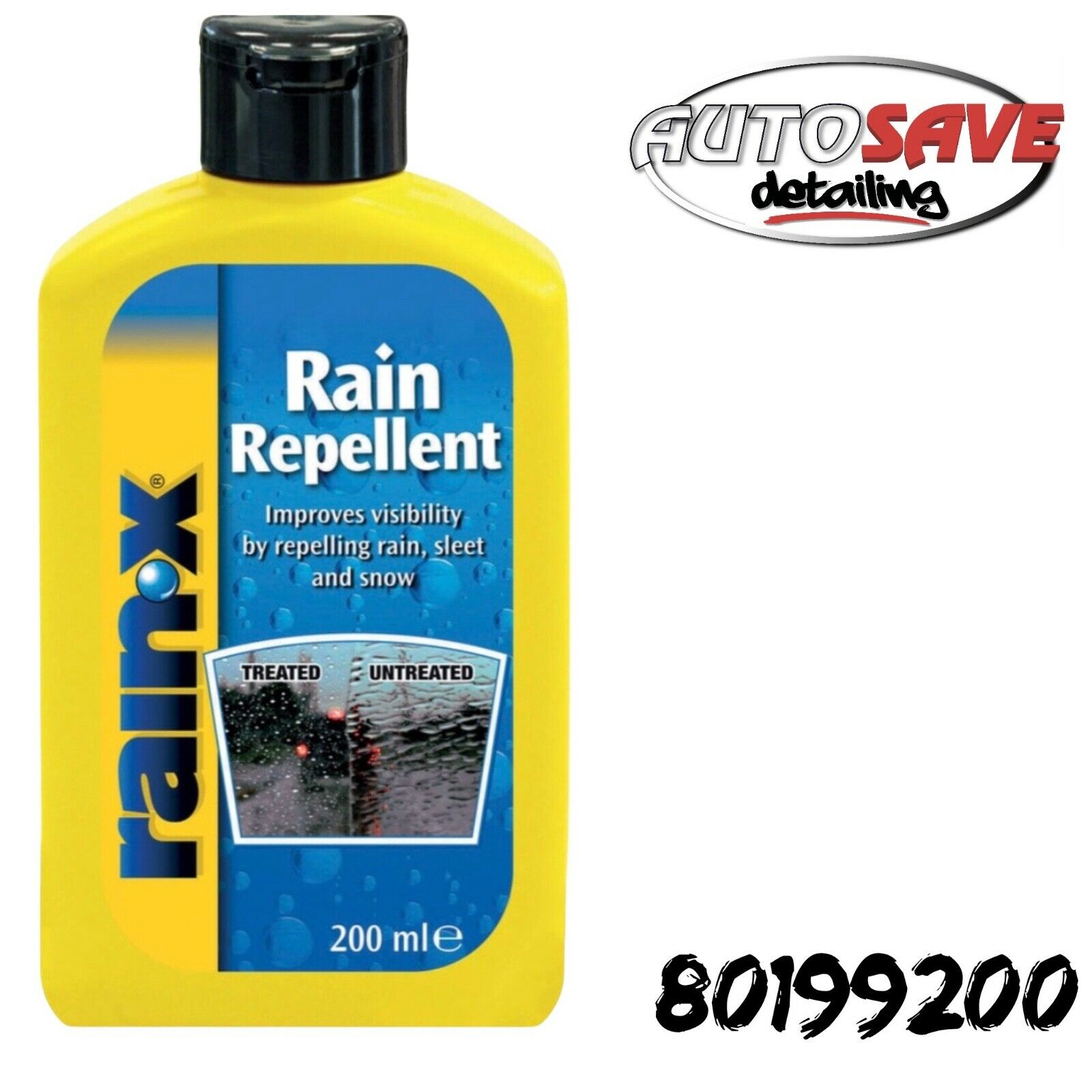 Rain-X Rain/Water Repellent Glass Treatment, 200ml, 80199200 :  : Automotive