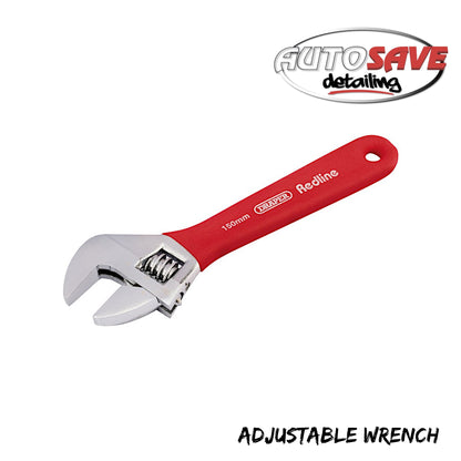 Soft Grip Adjustable Wrench, 150mm, 19mm Capacity (67589)