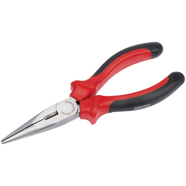 Heavy Duty Long Nose Pliers with Soft Grip Handles, 165mm (67997)