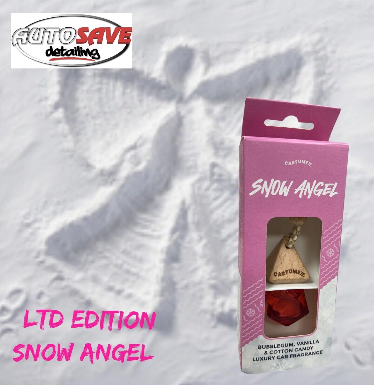 CARFUME ORIGINAL LIMITED EDITION SNOW ANGEL CHRISTMAS