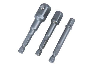 3 PCE SOCKET ADAPTOR SET (1/4", 3/8" & 1/2")