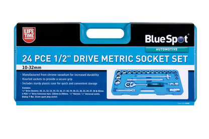 24 PCE 1/2" METRIC SOCKET SET (10-32MM)