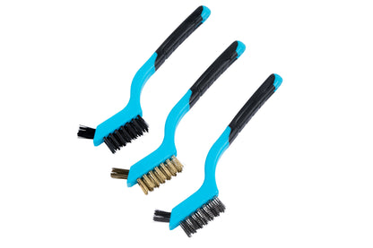 3 PCE MINI WIRE BRUSH SET