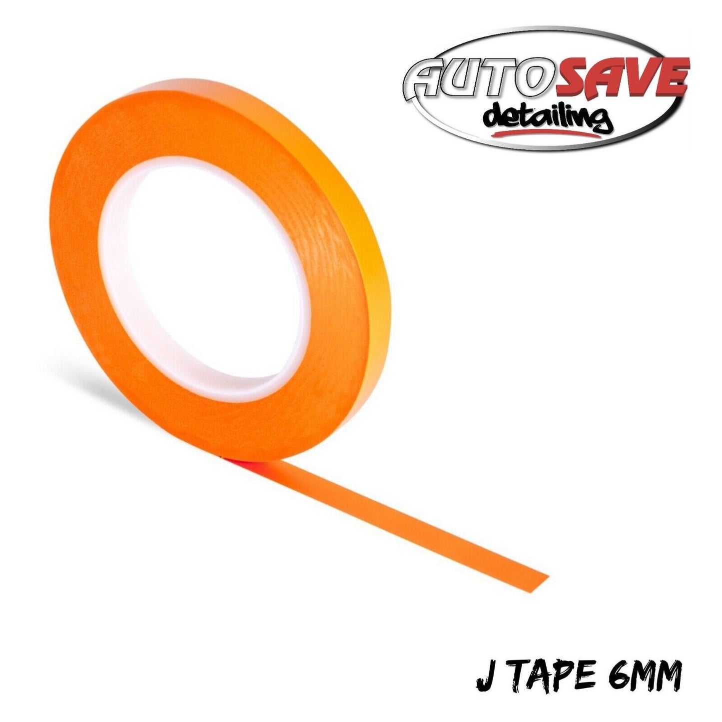JTape ORANGE Fine Line Masking tape Detailing Heat Resistant  6mm 55m Long