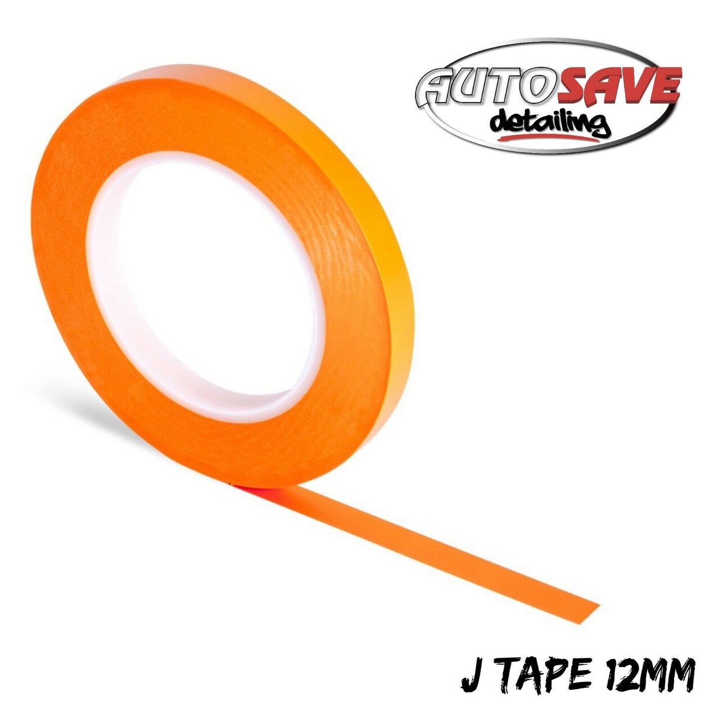 JTape ORANGE Fine Line Masking tape Detailing Heat Resistant  12mm 55m Long