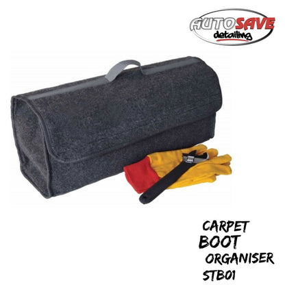 Carpet Tool Bag Car Boot Organiser Foldable Shopping Tidy Storage STB01