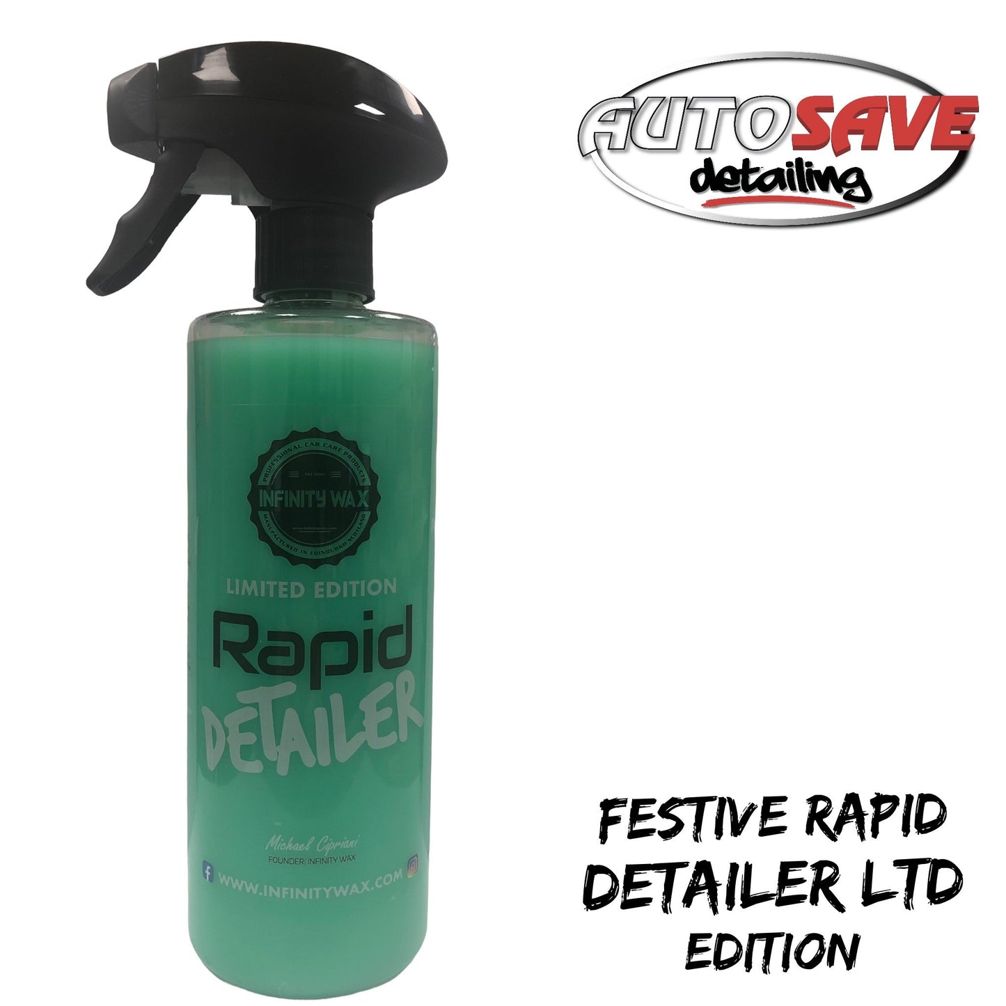 Infinity Wax Festive Rapid Detailer LTD Edition