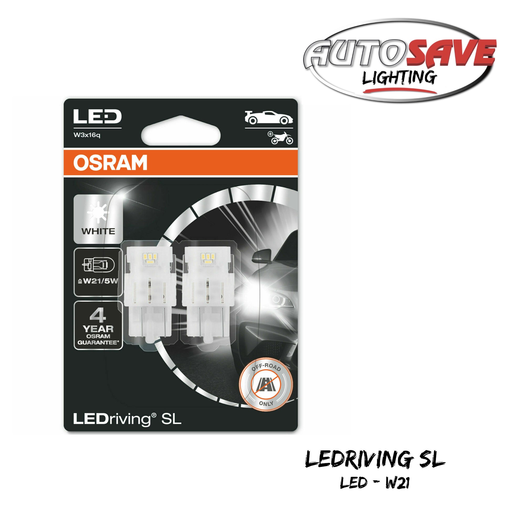 Osram LED H7/H18 Easy HL LEDriving 12V 16.2W PX26d/PY26d-1 6000K  64210DWESY-HCB