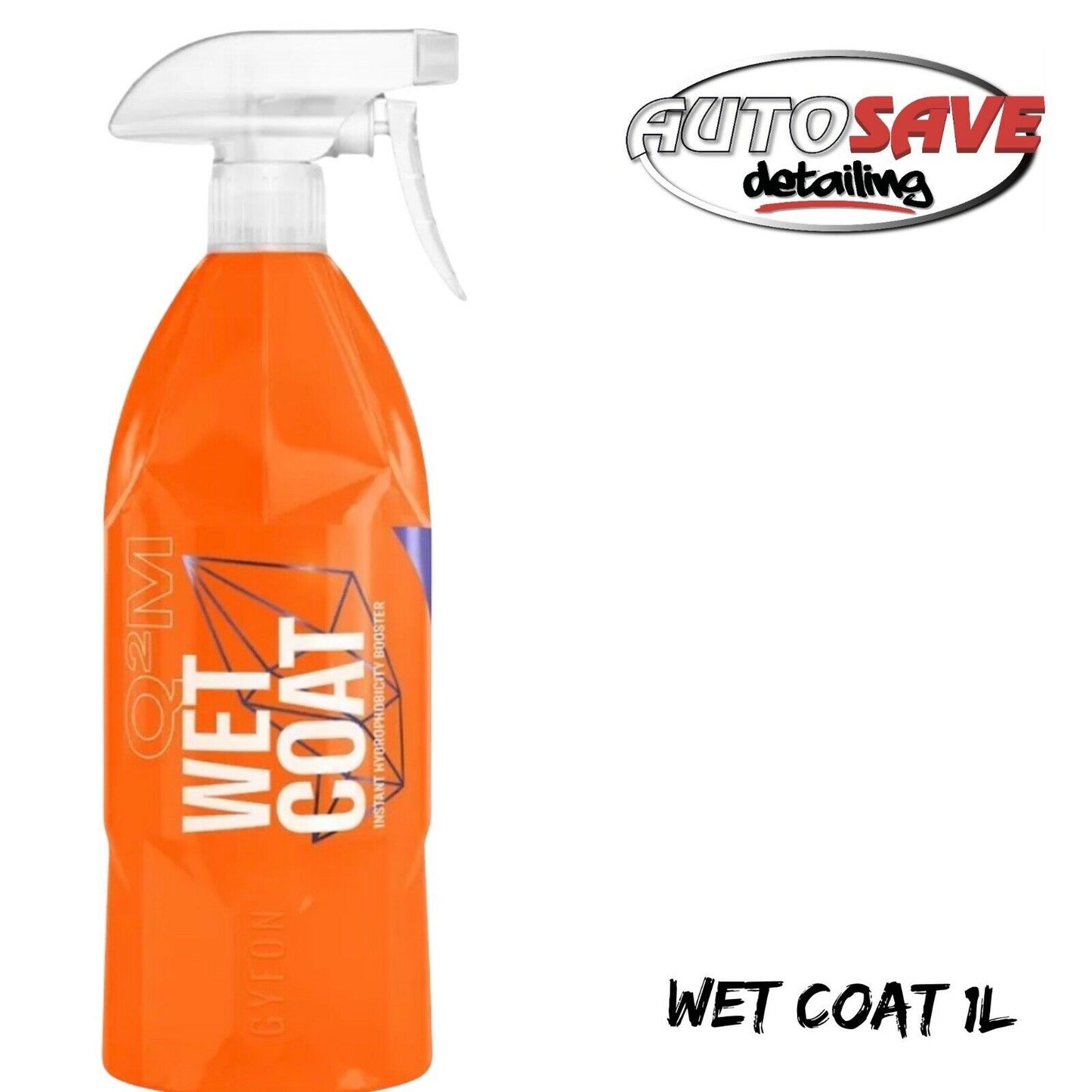 GYEON Q2M WetCoat 4 Liter  Hydrophobic Booster Spray & Rinse 1