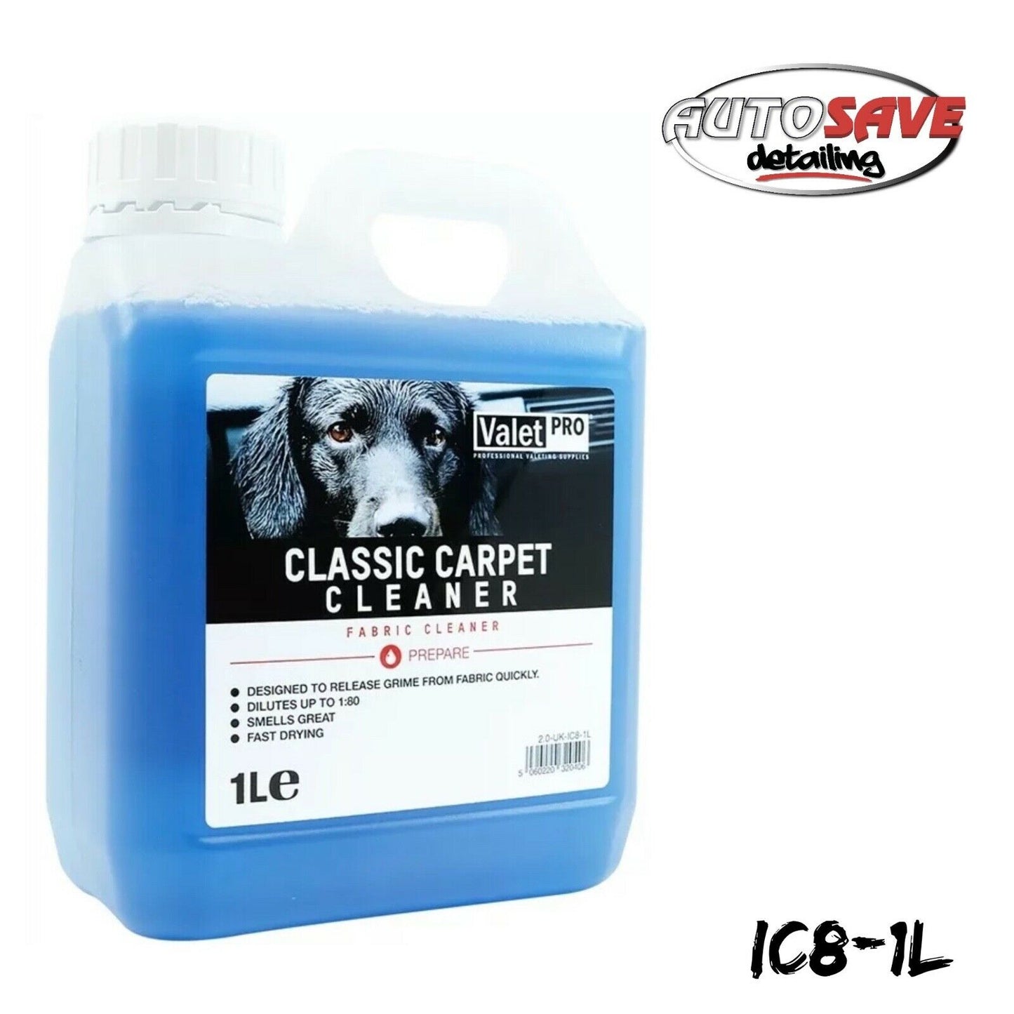 Valet Pro Classic Carpet Cleaner 1L