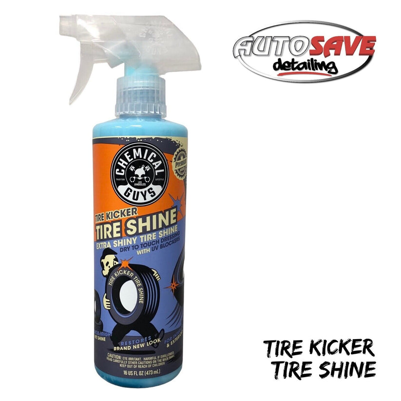 CHEMICAL GUYS TIRE KICKER - EXTRA GLOSSY TYRE SHINE SPRAY - ENHANCES N ...