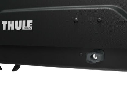 Thule Force XT (S) Black Roof Box 635100 - Dual opening cargo box